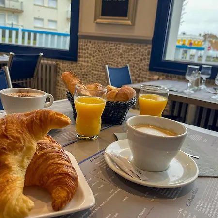 Au Ptit Mousse - Et Restaurant Hotell Courseulles-sur-Mer